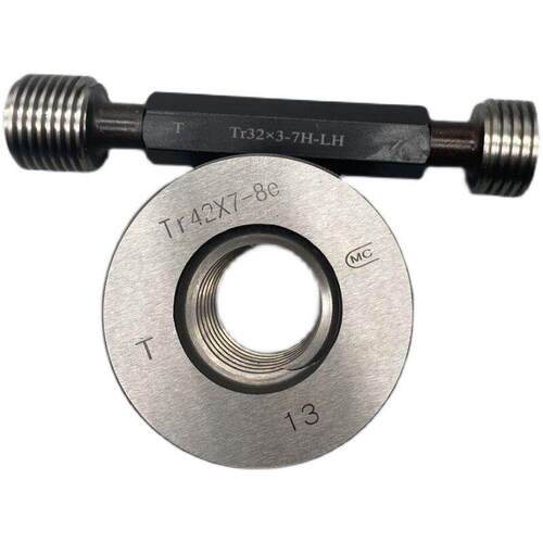 梯形螺纹左塞规左环规Tr38 40 42 44*7 Tr46 48 50 52*8通止动规