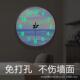 黄昏大气夜光钟表挂钟装 法式 饰创意时钟客厅挂墙 10英寸25厘米