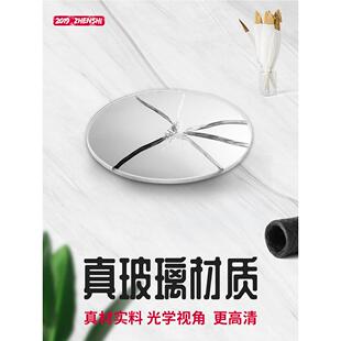 活动式汽车后视镜小圆镜广角镜倒车反光镜无边大视场后视镜辅助镜