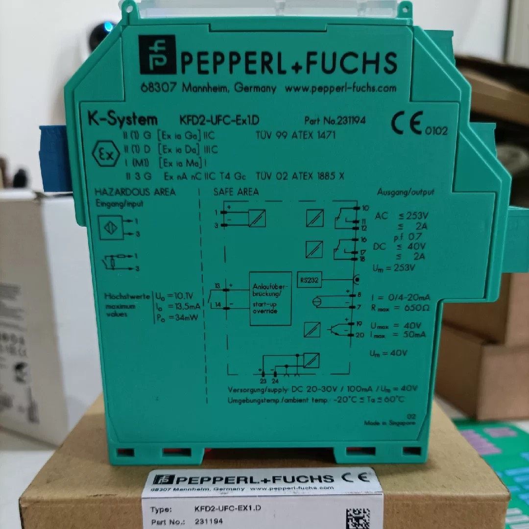 KUD2-UFC-EX1.D倍加福安全模块全新原装现货包邮