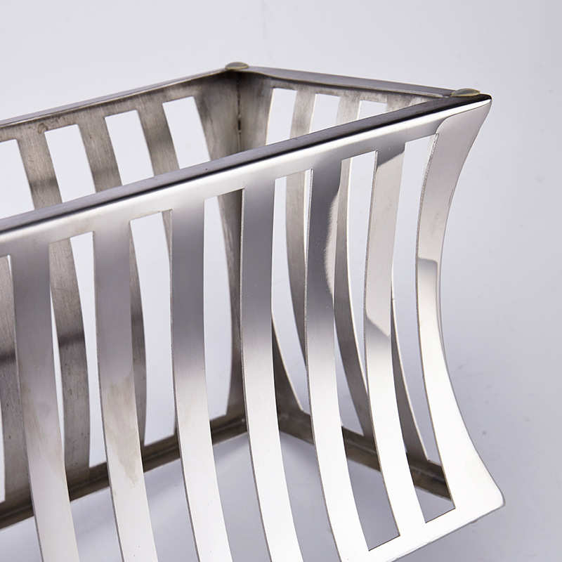 新款菱形不锈钢甜品架酒店宴会甜品摆台自助餐展示架点心架组合