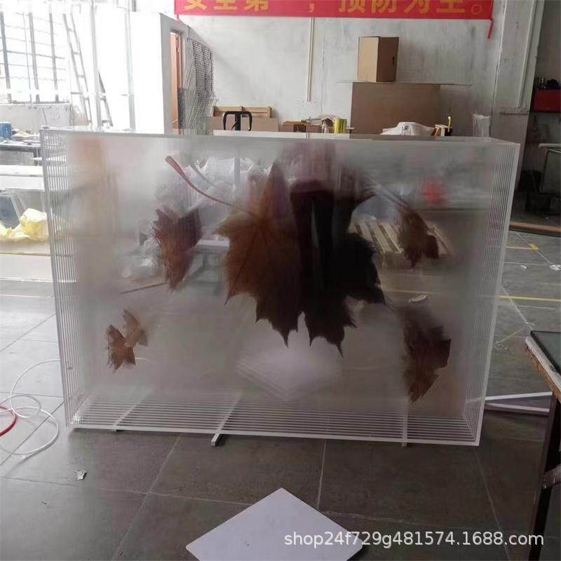 亚克力板.PC.PS有机玻璃展示背景箱 无缝拼接 厂家ding制加工