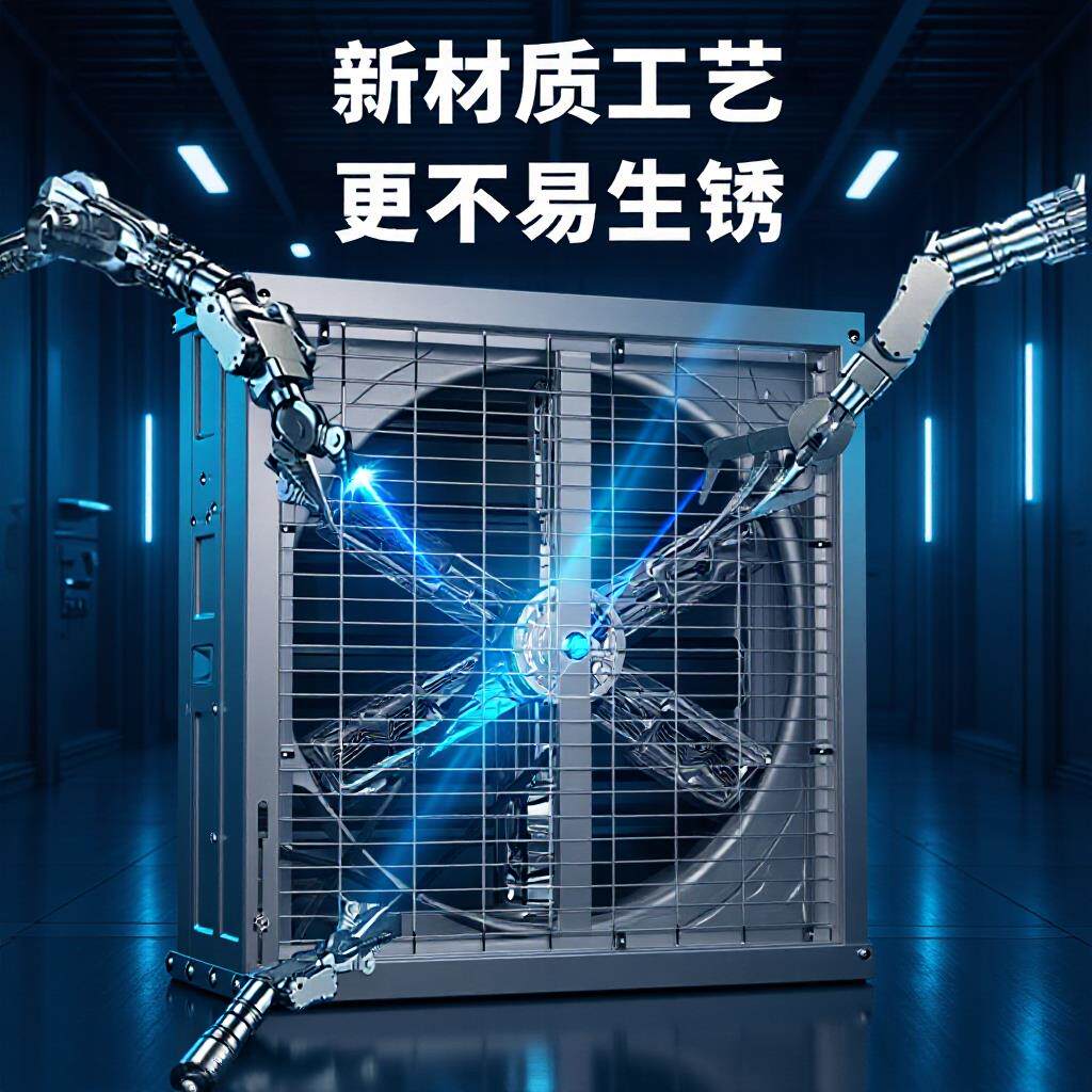 工业排风扇厂房车间通风负压风机养殖场温室exhaustfan轴流风机