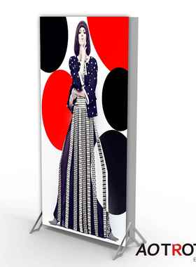 商场超市店面双面卡布LED灯箱会展产品推广展示器材灯饰会展展示