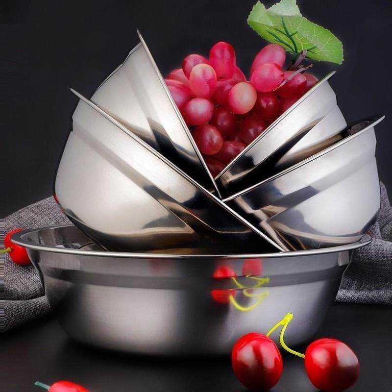 不锈钢家用厨房汤盆面盆洗菜碗盆和面大脸盆洗衣斗打蛋多用汤碗盆,餐饮具,盆,淘宝优惠券,粉丝福利购,淘宝优惠卷