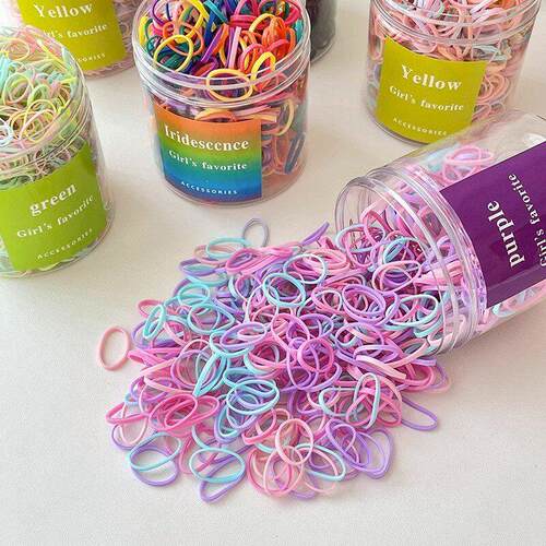 multicolor headband female child cute rubber band hair rope