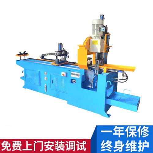 全自动进刀式金属切削机方管圆管角铁方钢截断机自动切料机