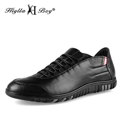 正品春潮季透气男鞋真皮豆豆鞋男鞋日常休闲鞋真皮时尚码流单小皮