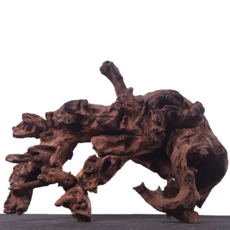 鱼缸造景装饰沉木天然枯木树根摆件乌龟躲避紫柚木树桩草缸南美缸