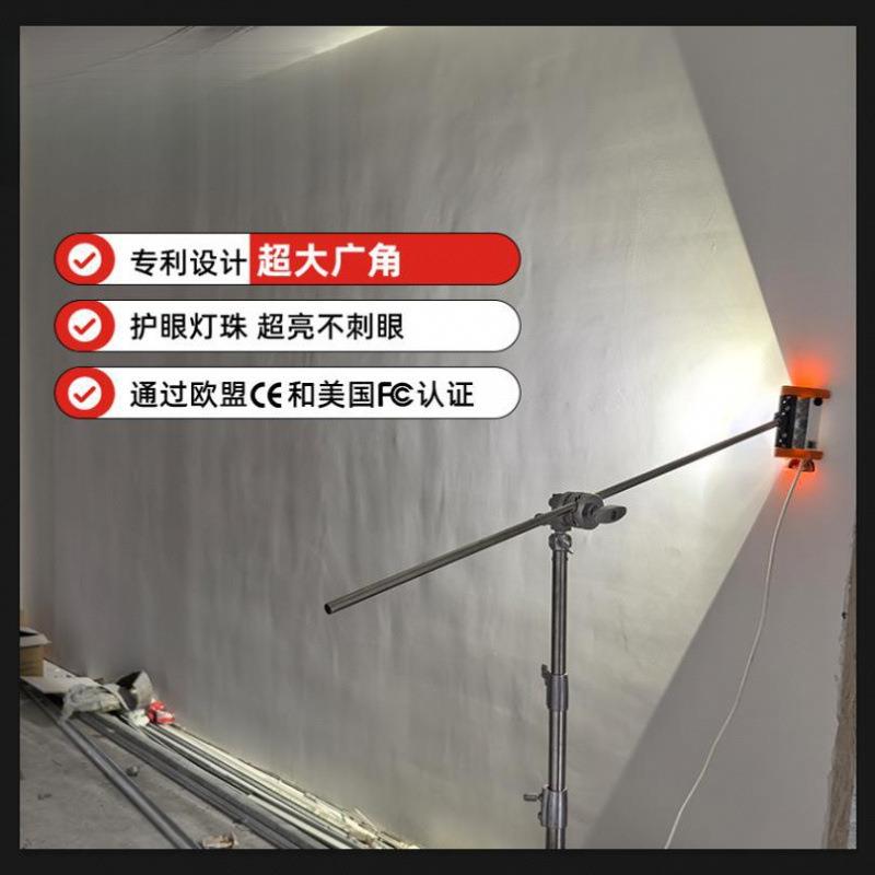 养殖沙纸打磨射灯腻子墙面打磨效果施工验收清角灯沙纸打磨墙面灯