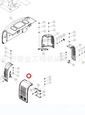 长期供应柳工9055E挖掘机边门 水门全车覆盖件