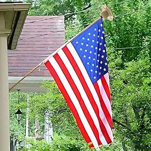 10边形太阳能旗杆灯旗帜灯太阳能国旗灯野营灯120颗LED