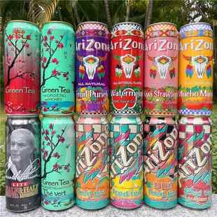 Arizona Tea Juice Cocktail美国亚利桑那绿茶冰茶水果果汁饮料