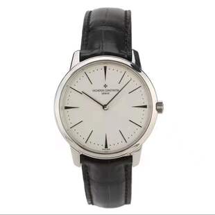 98新江诗丹顿传承18k白金81530/000G-9681手动机械36mm手表