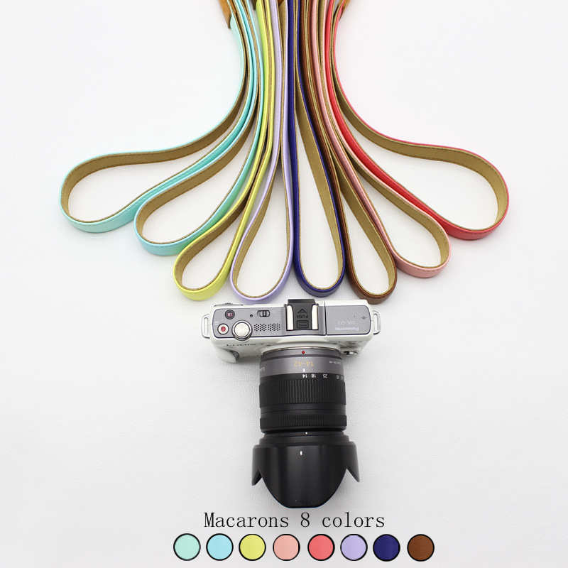 摄途马卡龙微单相机背带柔软拍立相机肩带舒适相机带相机挂绳