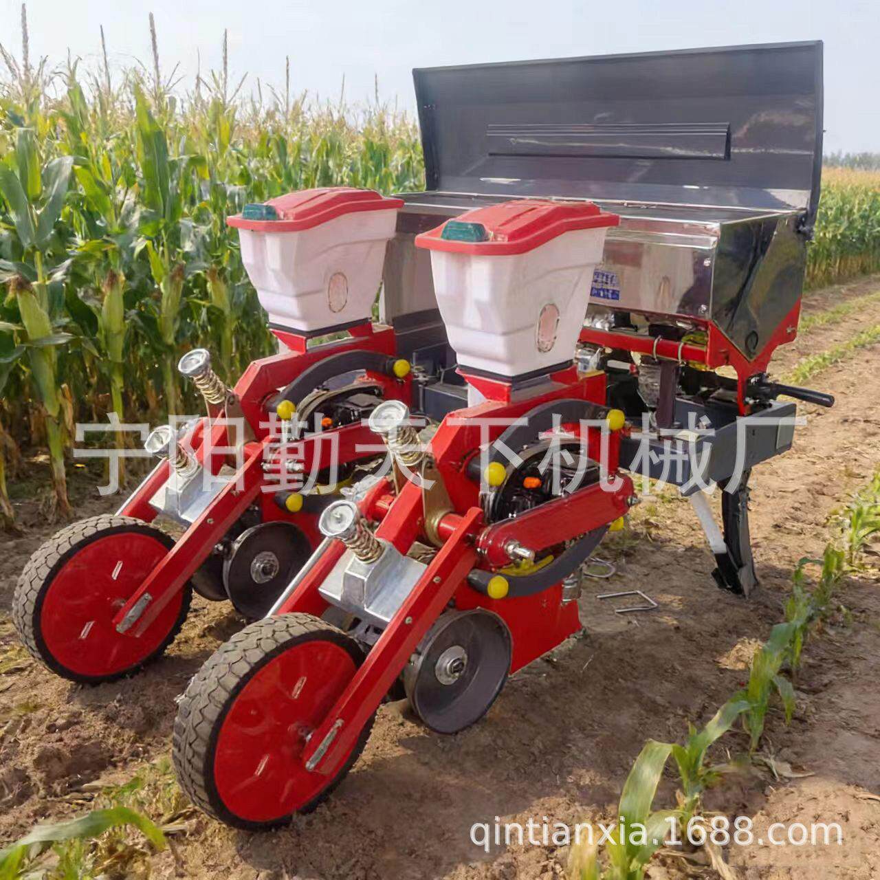 热销免耕新款悬浮玉米精播机春仿型悬浮多行豆类精播机粱种植机