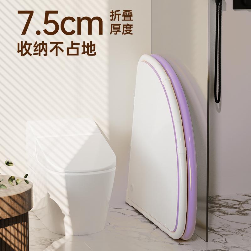 角泡澡桶大人三折叠角洗澡桶家转用沐浴桶三角浴缸成人淋浴yt1999