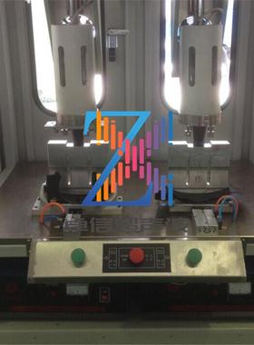 广州汽车方向盘塑料件与皮革超声波焊接机154200超音波熔接机