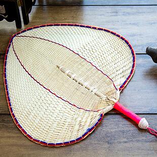 棕叶大蒲扇手工古风蒲草编织夏季 芭蕉扇女手摇扇子团扇折扇男 老式