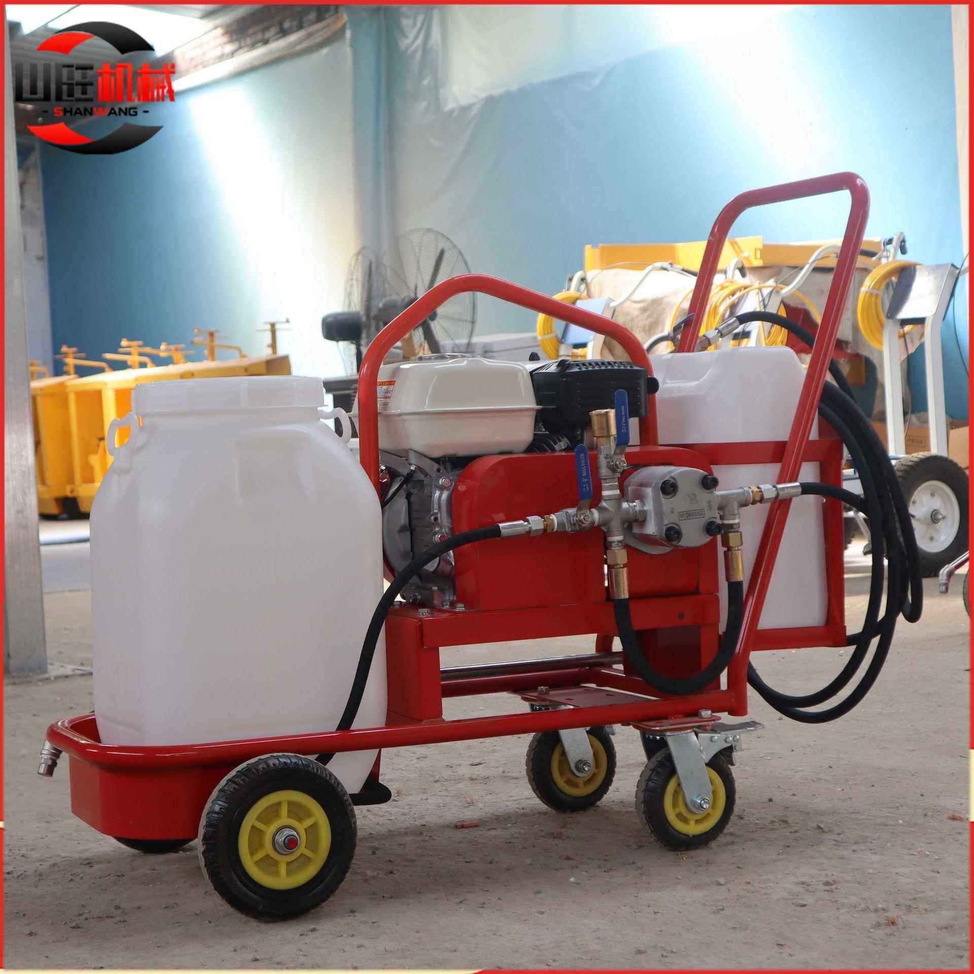 小型DXN乳化沥青撒油推布机手式汽油柴乳化沥面青喷洒机道路路撒