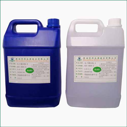 透明弹性环氧灌封胶 平面软胶耐高温 弹性透明软胶3：1密封胶直销