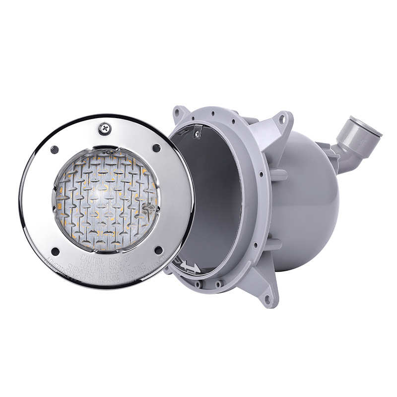 嵌入式水下灯不锈钢水底LED泳池灯可替换灯芯景观水池预埋照明灯
