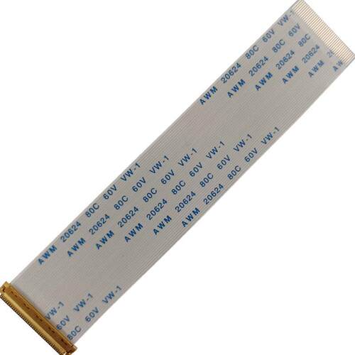 EDP显示屏线0.5/0.4mm间距I-EPX204543FFC排线30/40P针同反向母座