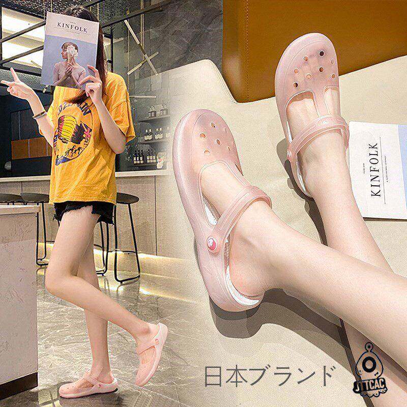 洞洞鞋女外穿夏季防滑厚底拖鞋凉
