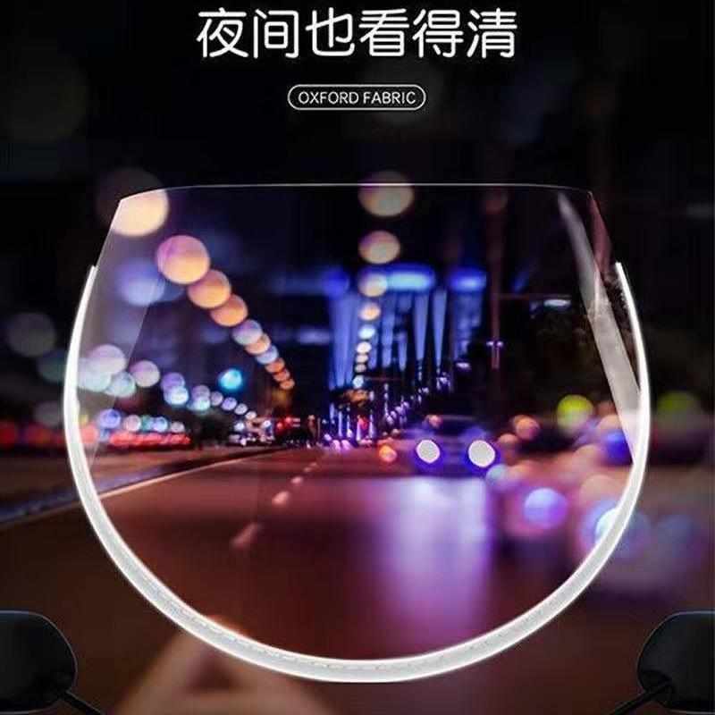 加大加厚电动车雨披男女成人连体雨衣双帽檐雨披双人电瓶骑行雨具