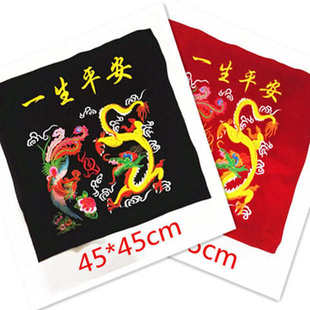 婴儿背带半成品diy辅料绣花布片电脑绣花家纺民族特色手工艺刺绣