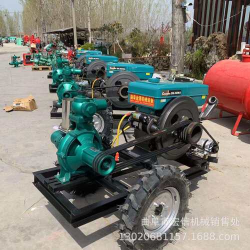 玉米地浇灌抽水泵 大八寸抽水排涝泵 农业抗旱设备