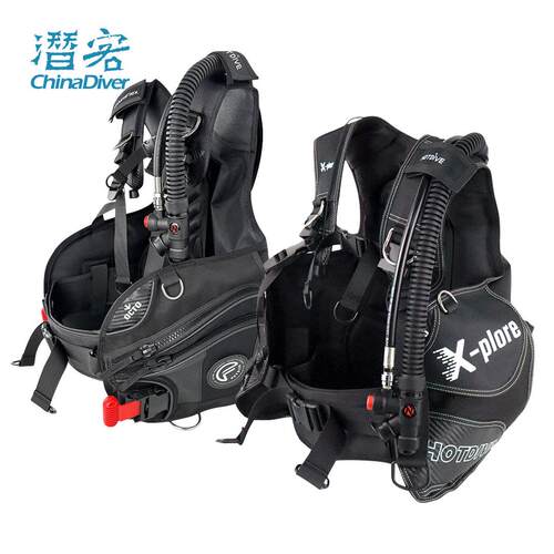 HotDive BCD浮力背心潜水装备调整控制器马甲夹克式快拆款XPlore