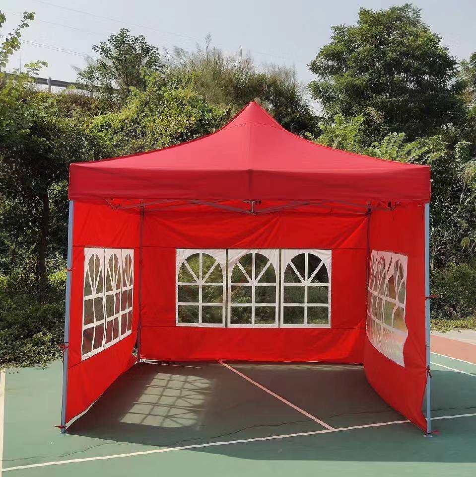 伞大促销器材亭摆摊折叠四角房活动脚示遮阳户外广告帐篷夜市展览