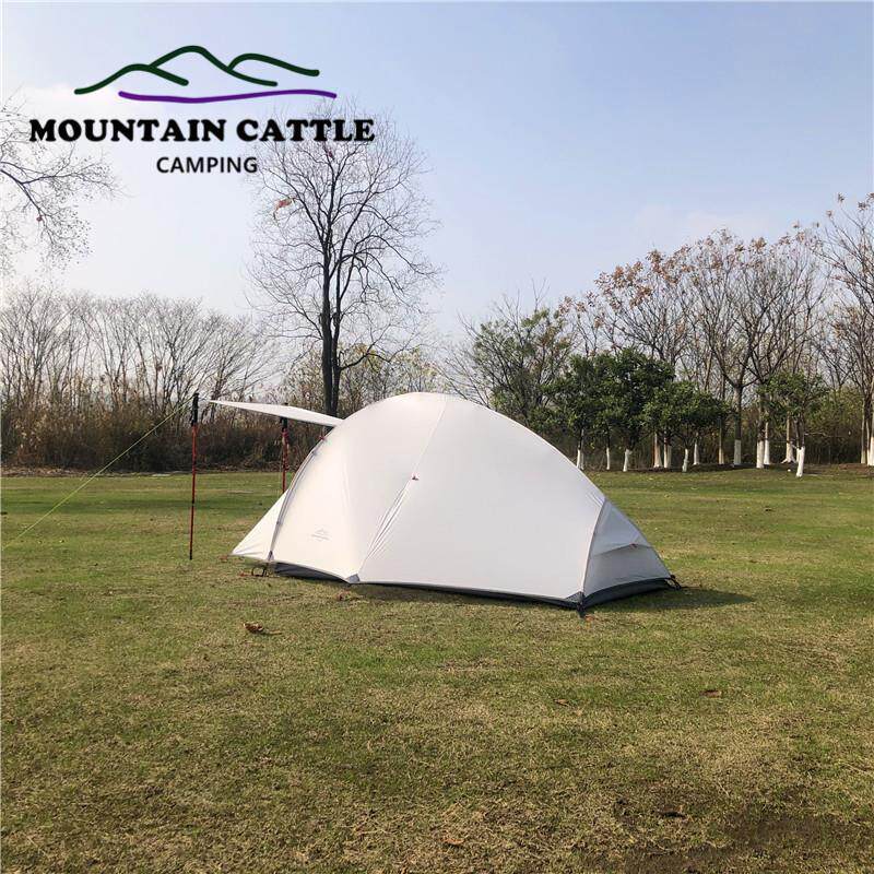 MountailCattle飞鱼2防大暴雨登山轻量化双层铝杆户外野露营帐篷