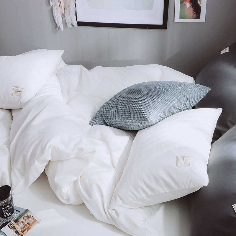 简约宿舍件套套件ins民四纯白酒店民俗床上用品宿支持三件套,床上用品,床品套件/四件套/多件套,淘宝优惠券,粉丝福利购,淘宝优惠卷