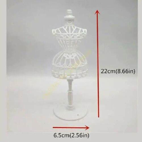 Girl Dolls Cloth Accs Display Model Hollow Dress Hanger for