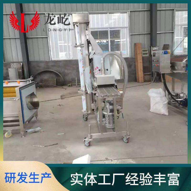 全自动春卷上糠机智能操作春卷裹金黄色糠的机器自动上浆裹粉设备