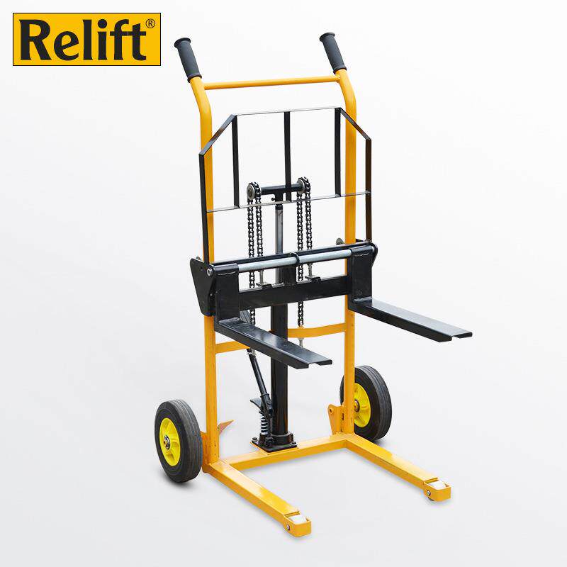 Relift手推老虎车装卸货小叉车轻便携液压升高车手拉搬运工具车