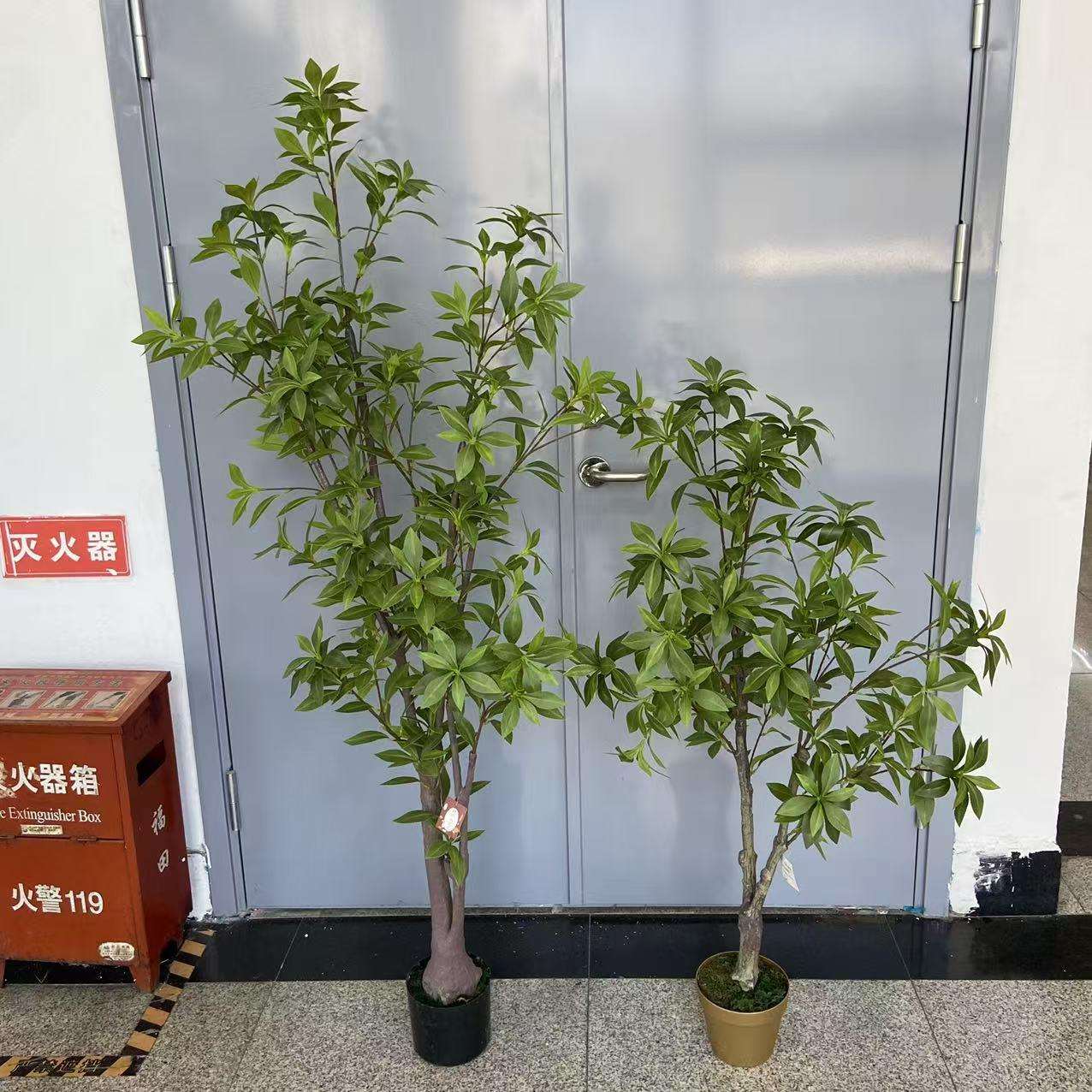 仿真绿植 马醉木落地绿色植物盆栽 室内客厅 福禄寿盆景摆件