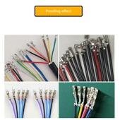 全自动超静音端子机多芯线套剥线端子一体机电缆剥压机