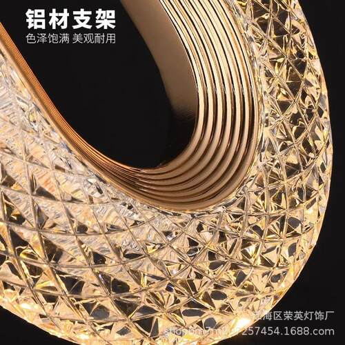 创意格栅床头吊灯简约轻奢卧室书房餐厅吧台沙发角网红吊线楼梯灯
