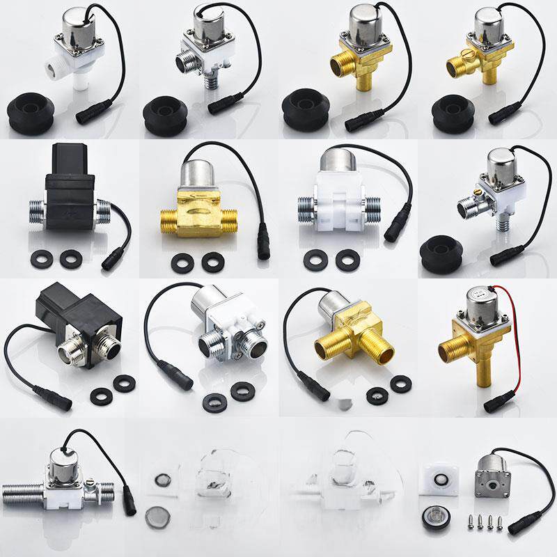 大小便感应器冲洗阀感应电磁阀小便斗小便池冲水器龙头阀面板配件