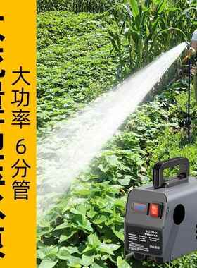 分管锂电充ABC电抽式泵水菜园浇水浇菜农用浇地灌6溉自动抽水机