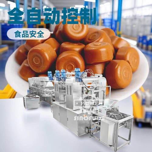 润喉糖薄荷糖水果硬糖生产线 品质质量糖果设备 生产线 专业厂