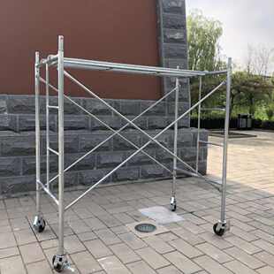 厂家批发 移动脚手架 工地装修活动手脚架 梯形脚手架 门式架子