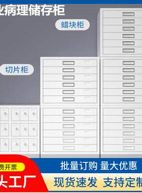 病理科医院用蜡块柜切片柜玻片柜带锁石蜡组织晾片蜡片保存柜
