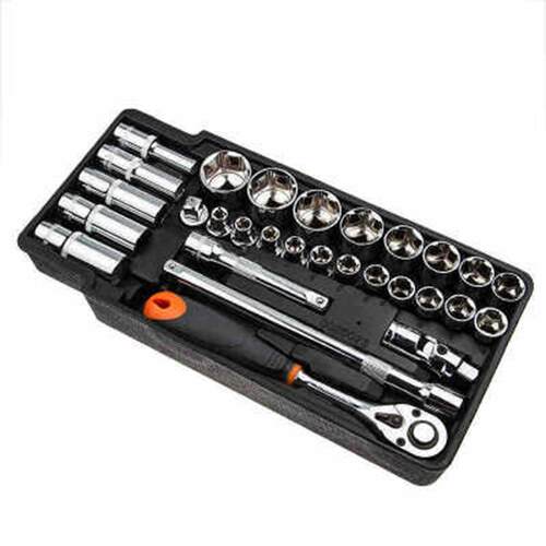 钢盾工具 29件套12.5mm系列套筒组合 S025023