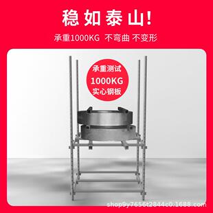 仓储货架多层置391物架仓房型重服装布匹布库料钢货材架组装铁管