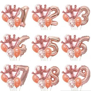 18inch Number Balloons Figure Birthday Decor Party Supplies