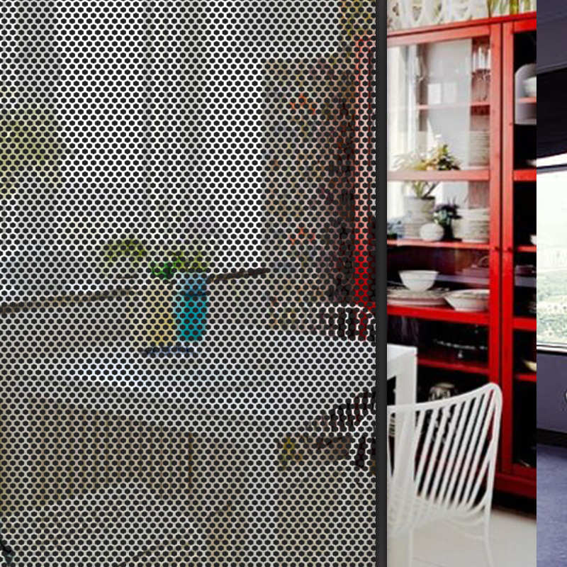 六边形黑色玻璃膜办公室玻璃纸家居玻璃隔断个性装饰膜